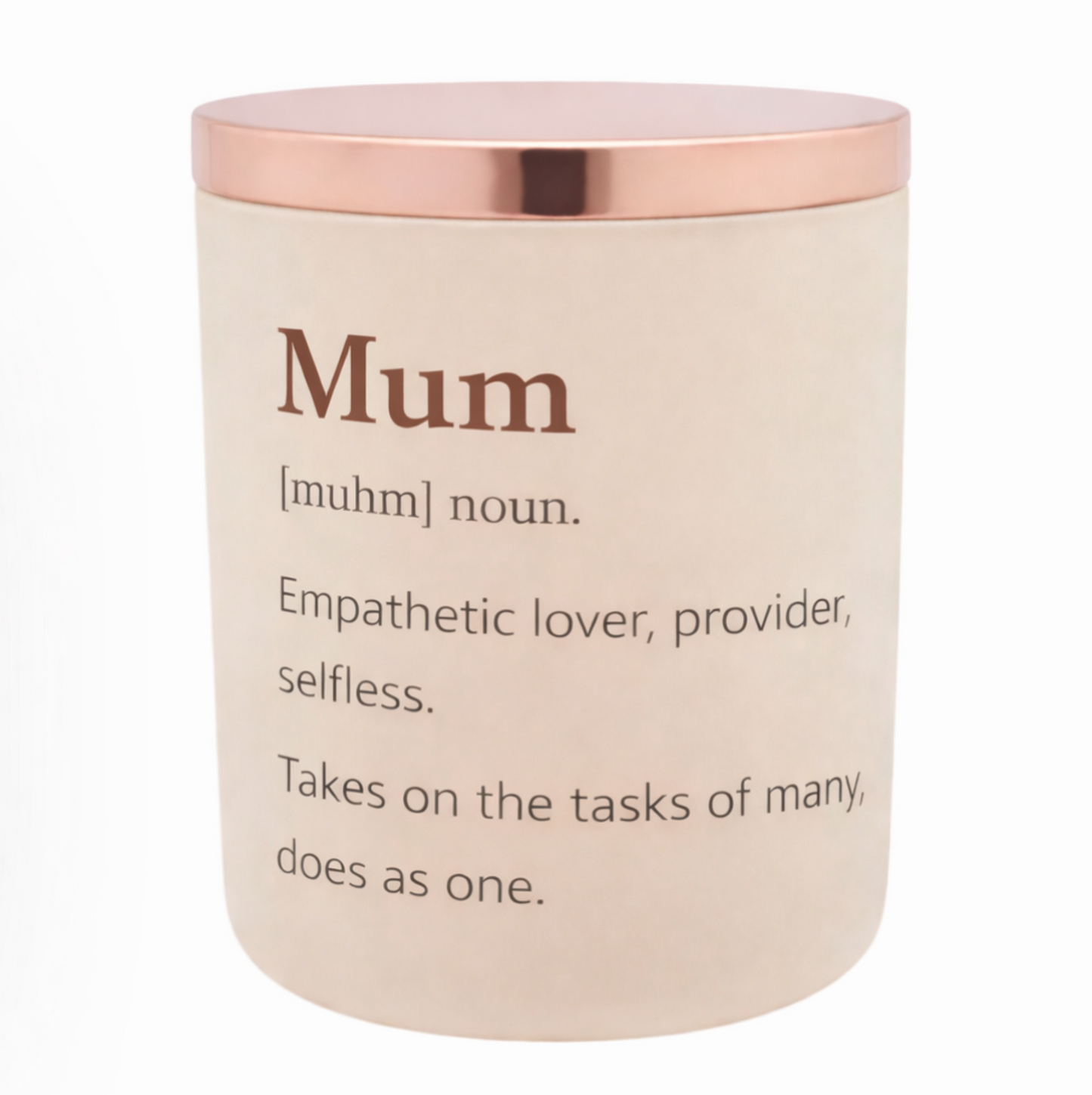 Sweet Pea Scented Mum Candle
